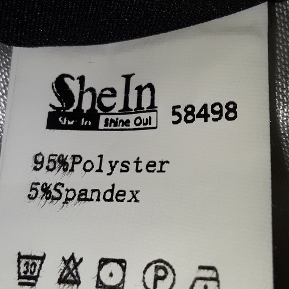 SheIn  Classuc Black and White Dress - Picture 7 of 7